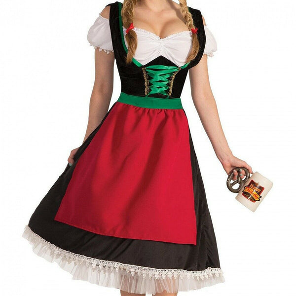 Oktoberfest Fraulein Beer Wench Costume Plus Cracker Jack Costumes Brisbane