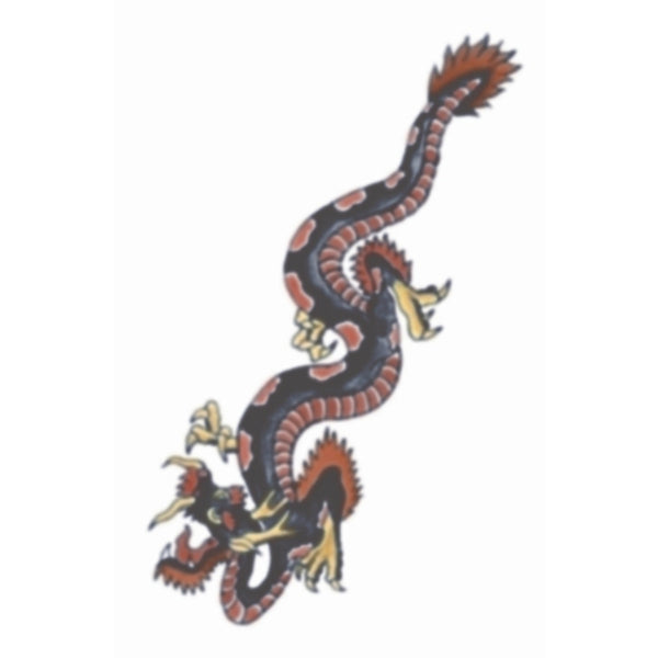 Tinsley Temporary FX Tattoo - 1930 Dragon.