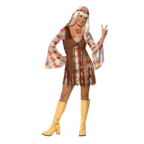 1960s Groovy Baby Costume - Female, dress, vest and headband