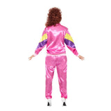 80's Height of Fashion Shell Suit Costume - Pink