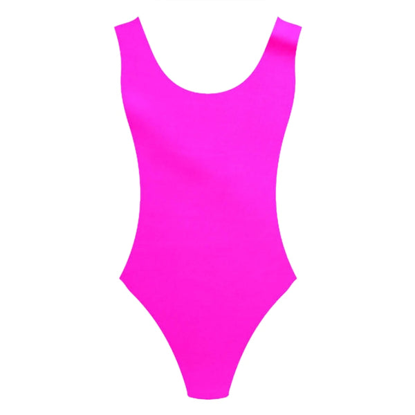 80s Leotard Pink, hot pink, suitable for men and women.