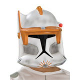 Clone Trooper Commander Cody Deluxe child costume, mask in moulded plastic and painted detail.