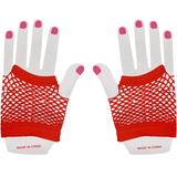 Fishnet Gloves w/Crystals