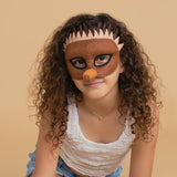 Deluxe animal set, aussie echidna mask with elastic.