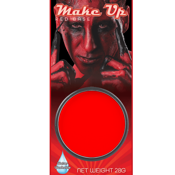 Face Paint Base red, water washable, 28gm
