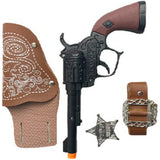 Cowboy Black Gun Set