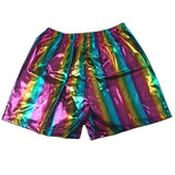 Metallic Lycra Shorts
