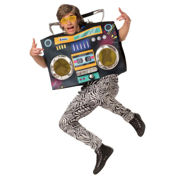 boom box novelty costume, foam adult size.