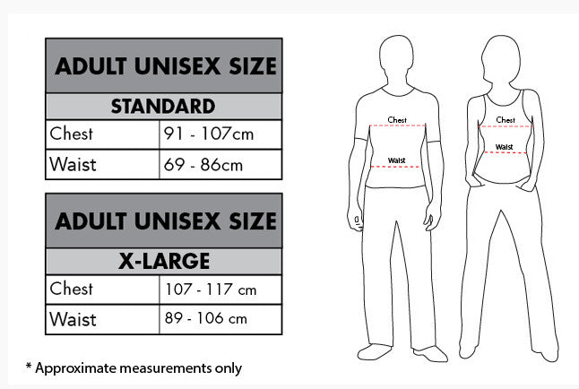 Sizing Chart