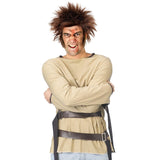 Adult Restrained Costume - Straight Jacket, long sleeve shirt with vinyl straps to tie around your body.