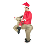 Adults Inflatable Reindeer Costume.