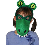 Alligator/Crocodile Headband and Mask Set, kids mask and headband set.