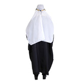 Arab Sheikh Mens Costume, robe, tunic and large white flowing headdress with gold cord.