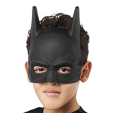 Batman "The Batman" 1/2 Mask-Child, hard plastic with stitching print.