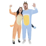 Bluey Chilli Adult Costume, chilli and bandit adult costumes.