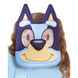 Bluey deluxe child costume , soft eva mask.