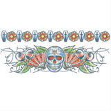 Tinsley FX Temp Tattoo Body Band - Skull.