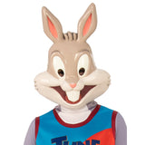 Bugs Bunny Space Jam 2 Child Costume, vacuform plastic mask.