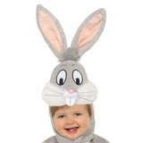 Bugs Bunny Toddler Costume, hood features large ears and padded face.