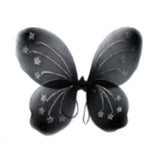 butterfly wings black child size.