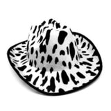 Cowboy Hat - Cow Pattern, adult size.