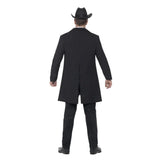 Curves Sheriff Costume includes jacket, vest, neck tie and hat.
