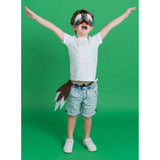 Deluxe Animal Set - Aussie Kookaburra, mask and tail for kids.