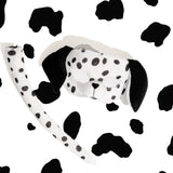 Deluxe Animal Set - Dalmatian, kids size mask with elastic and clip on tail.