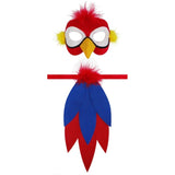 Deluxe Animal Set - Parrot, kids mask and tail.