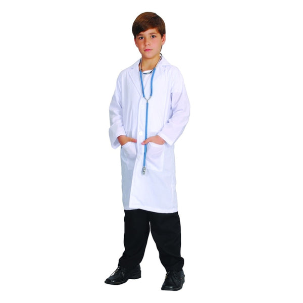 doctor coat costume for kids with pockets.