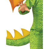 Dragon Deluxe Child Costume, jumpsuit with attached plush tail.