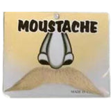 Fake moustache b0015 in blonde with double sided tape backing.