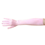 Gloves - Pink Satin Finish