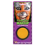 Grease Paint Base Makeup-Asst Colors in orange, washes off with soap and water.