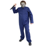 Halloween Blue Mens Jumpsuit.