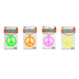 Hippie Necklace - Asst Colors, green, orange, pink and yellow.