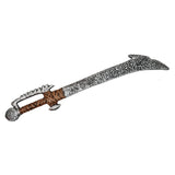 Hooked Sword 83 cm, leather look handle.