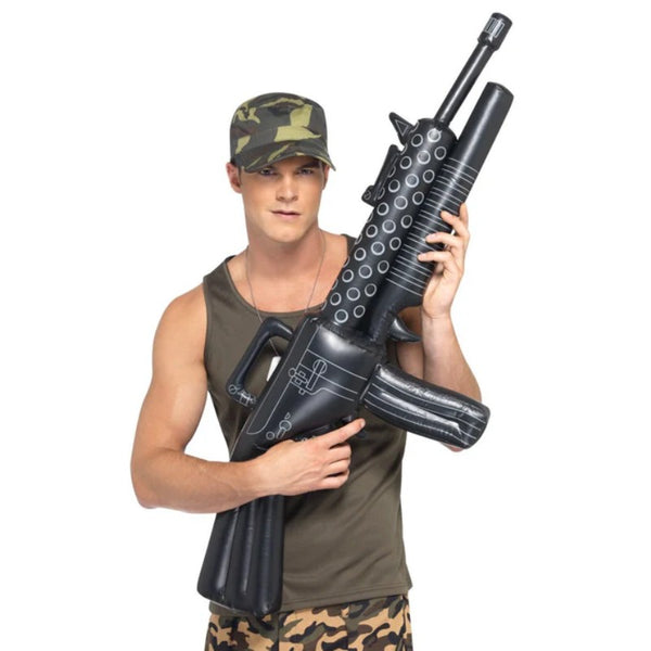 Inflatable Machine Gun measures 112cm.