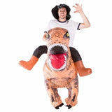 Inflatable Riding Dinosaur T-Rex Costume