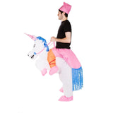 Inflatable Unicorn Adult Costume.