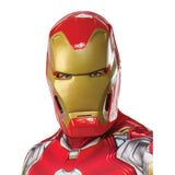 Iron Man Endgame Deluxe Adult Costume, full face moulded mask.