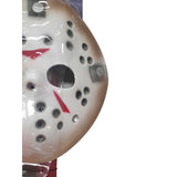 Jason Adult Mask & Machete Set - Rubies, mask with mesh over one eye, sword, licensed product.