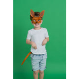 Deluxe animal set of Kangaroo mask with large ears and tail.