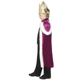 Kiddy King/Queen Cape and Crown, velveteen purple.