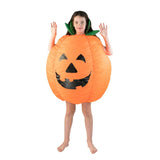 Kids Inflatable Pumpkin Costume is unisex.