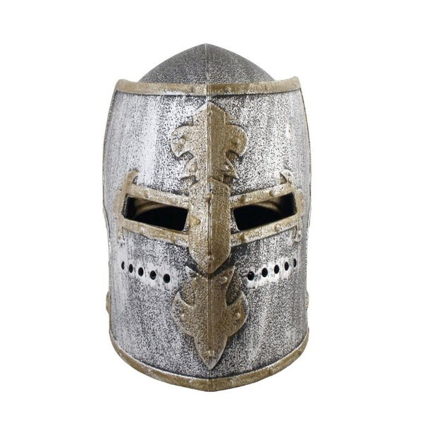 Knight Helmet with flap that lifts up and down, small adult/child size.