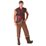 Kristoff Frozen 2 Deluxe Costume-Adult, digitally printed jersey style top with fringe, pants with attached boot tops.
