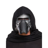 Kylo Ren Deluxe Costume - Adult, moulded mask, cape with cowl and hood.
