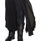 Kylo Ren Deluxe Costume - Adult robe  comes below the knee.