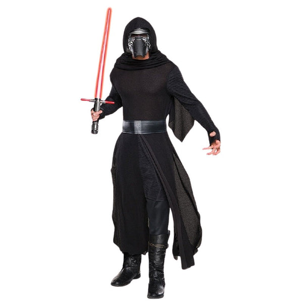 Kylo Ren - Hire mens size standard, includes robe, hooded cape, mask and belt.